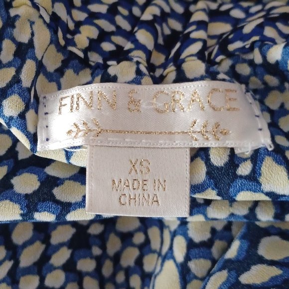 Anthropologie Finn & Grace Off the Shoulder Blouse Size XS - Picture 4 of 4